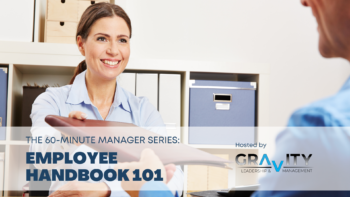 Employee Handbook 101 - Virtual Webinar