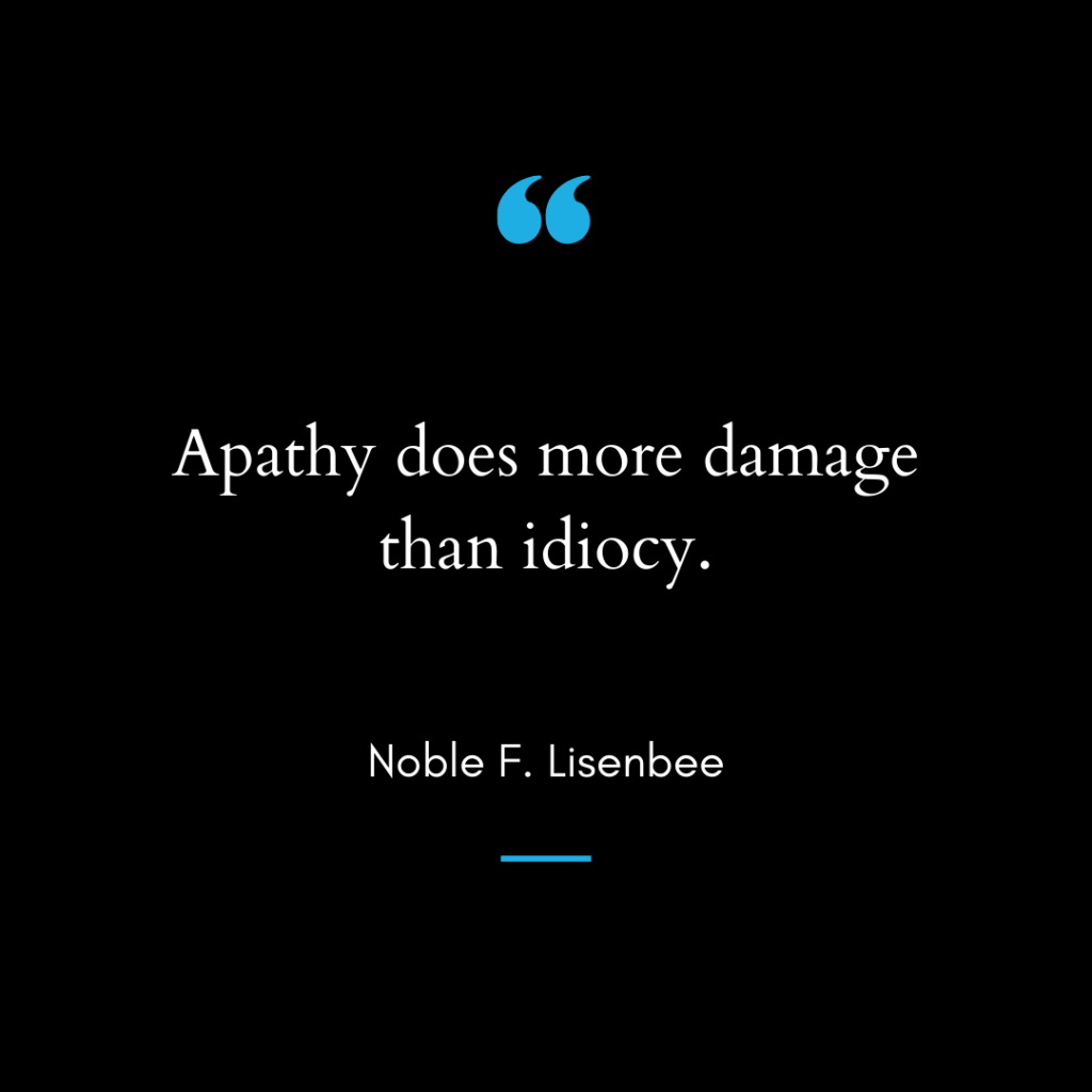 “Things I Need To Remember” – A Leader’s Self-Management Guide by Noble F. Lisenbee